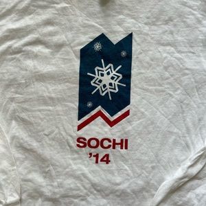 Sochi Winter Olympics 2014 Long Sleeve ❄️ Great Condition Size Large